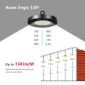 LED High Bay Light FH7- (lentille PC) -100W, 160 lm / w